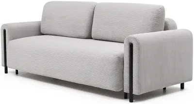Sofa rozkładana ARCADOVA czarne nogi - tkanina Jarell 03