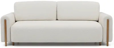Sofa rozkładana ARCADOVA dębowe nogi - tkanina Jaffray 01