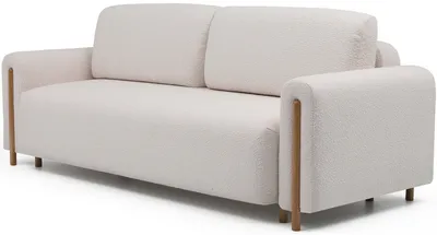 Sofa rozkładana ARCADOVA dębowe nogi - tkanina Jaffray 18