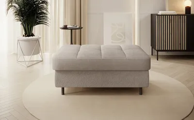 Pufa z pojemnikiem GOMSI - tkanina Touch 18