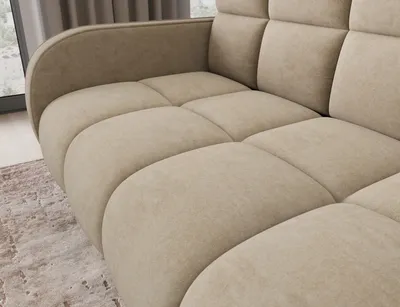 Sofa rozkładana DEVERIO - tkanina Aura 18