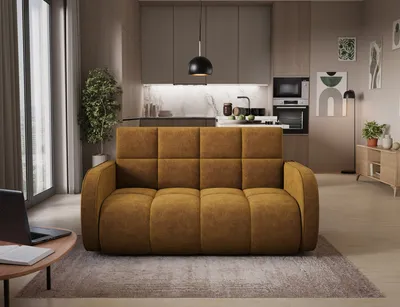 Sofa rozkładana DEVERIO - tkanina Aura 45