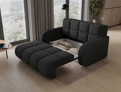 Sofa rozkładana DEVERIO - tkanina Poco 10