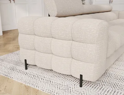 Sofa rozkładana 3-osobowa FESTELLO - tkanina Baffix 20
