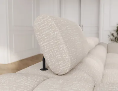 Sofa rozkładana 3-osobowa FESTELLO - tkanina Baffix 20