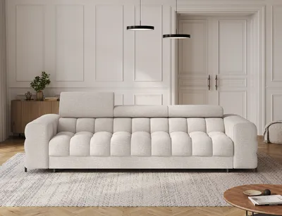 Sofa rozkładana 3-osobowa FESTELLO - tkanina Baffix 20