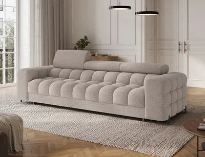 Sofa rozkładana 3-osobowa FESTELLO - tkanina Royal 18