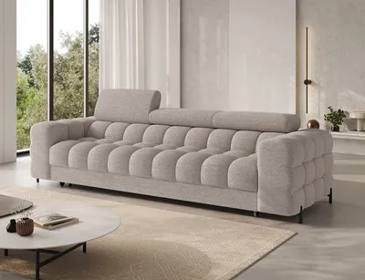 Sofa rozkładana 3-osobowa FESTELLO - tkanina Royal 18