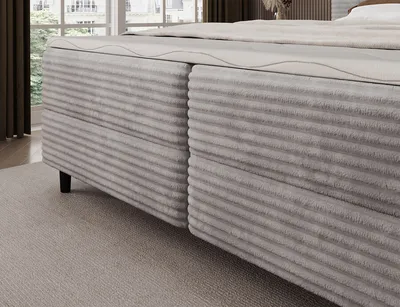 Łóżko kontynentalne CORTIKO - tkanina Modullo 03