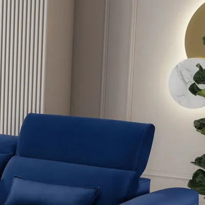 Narożnik rozkładany FOBLE - tkanina Velvetmat 40