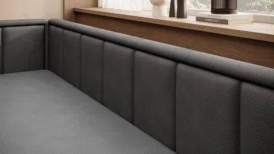 Sofa rozkładana FULGEO - tkanina Poco 04/Poco 10