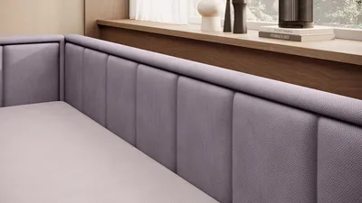 Sofa rozkładana FULGEO - tkanina Poco 101/Poco 41