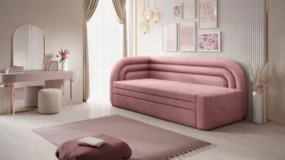 Sofa rozkładana FABILLO - tkanina Touch 24