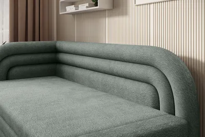 Sofa rozkładana FABILLO - tkanina Touch 100