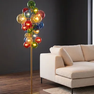 Lampa podłogowa SCALA BALLS COLORE - wielokolorowy