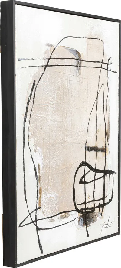 Obraz w ramie DUST GREY 55x75