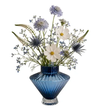 Wazon DAPHNE 20 cm - niebieski
