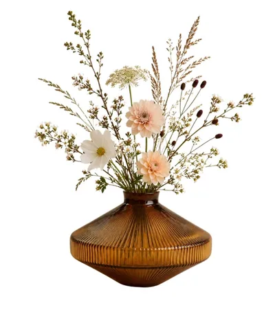 Wazon DAPHNE 24 cm - brązowy
