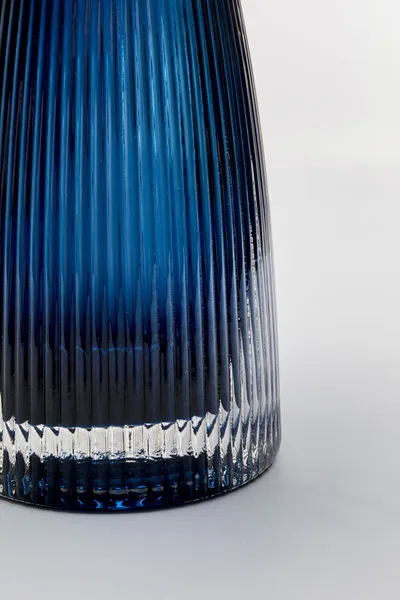 Wazon szklany DAPHNE SHADE - niebieski