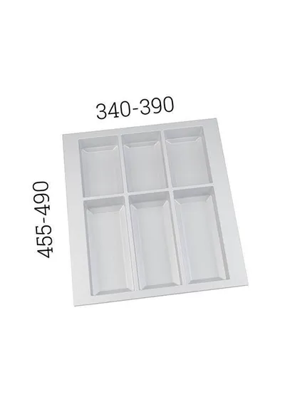 Wkład CLASSICO 450/ wymiar 390 x 490/ biały PEKA