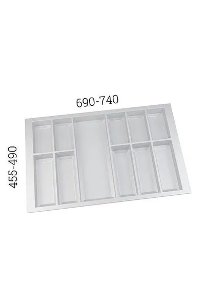 Wkład CLASSICO 800/ wymiar 740 x 490/ biały PEKA