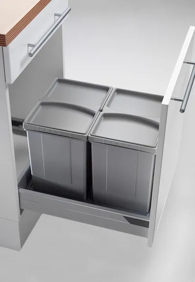 Kosz na odpady PULLBOY VARIO 450/ wys. 320/ 2x17 PEKA