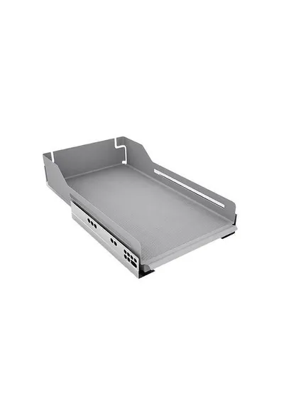 Półka wysuwana EXTENDO Libell 300 z prowadnicami/ szara PEKA
