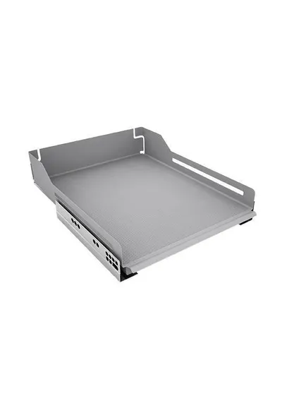 Półka wysuwana EXTENDO Libell 400 z prowadnicami/ szara PEKA