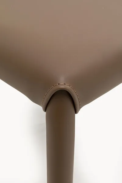 Taboret MONZA ekoskóra - ciemny szary