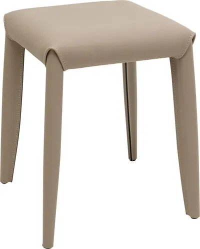 Taboret MONZA ekoskóra - jasny szary