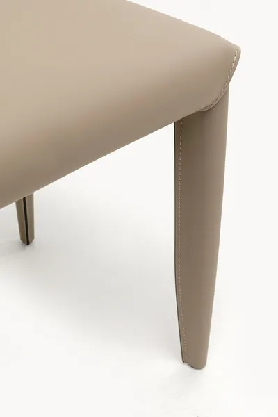Taboret MONZA ekoskóra - jasny szary