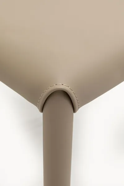 Taboret MONZA ekoskóra - jasny szary