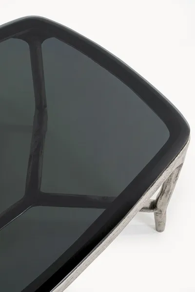 Stolik kawowy MISTRAL 128x67 - szary