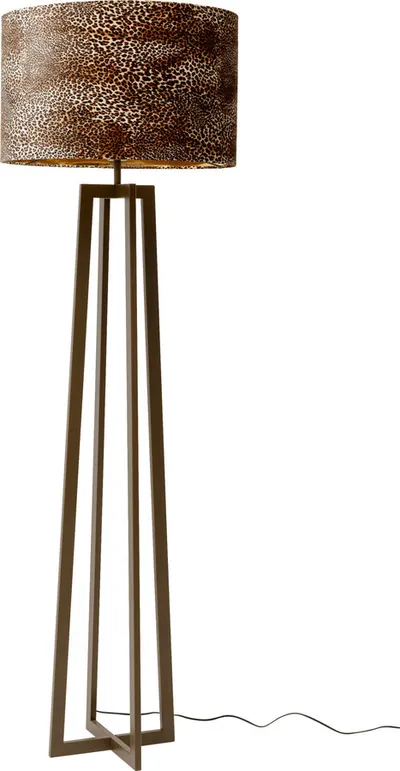 Lampa podłogowa WILDLIFE - brązowy