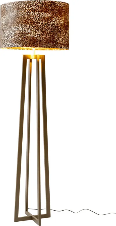 Lampa podłogowa WILDLIFE - brązowy