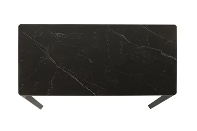Stół ogrodowy BARI 180x90 - czarny