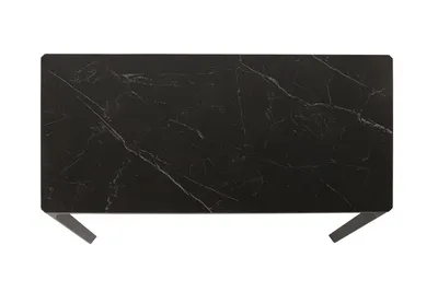 Stół ogrodowy BARI 180x90 - czarny