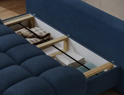 Sofa rozkładana GUAVIO - tkanina Paolli 40
