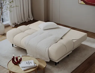Sofa rozkładana GUAVIO - tkanina Calmora 18
