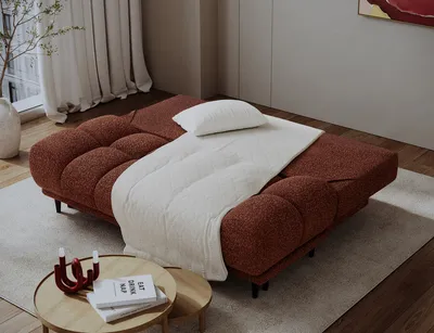 Sofa rozkładana GUAVIO - tkanina Jaffray 30