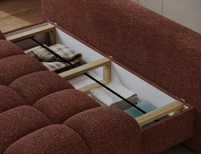Sofa rozkładana GUAVIO - tkanina Jaffray 30