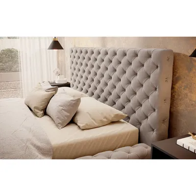 Łóżko pikowane PRINCCE - tkanina Sola 18