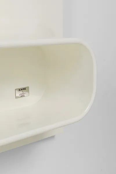 Lustro ścienne z oświetleniem i półką AERO LED 80x141 - biały