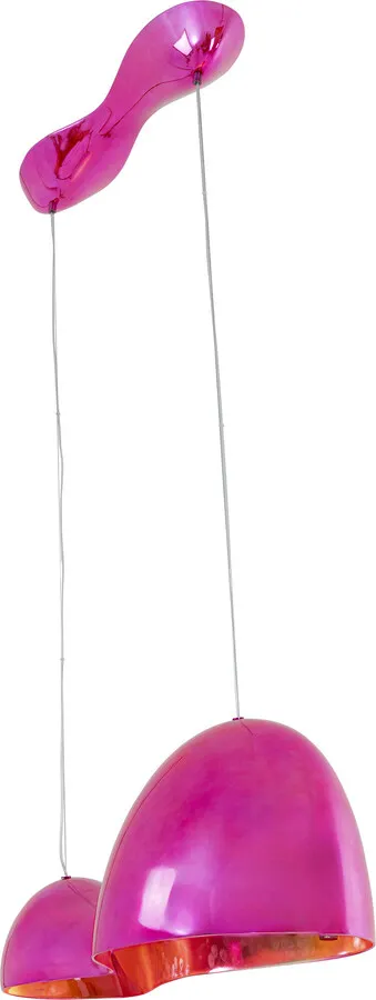 Lampa wisząca CLOUD BEAM DOUBLE 100 cm - różowy
