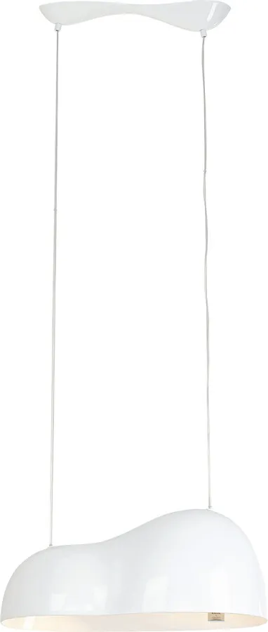 Lampa wisząca CLOUD BEAM DOUBLE 70 cm - biały