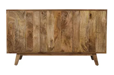Komoda drewniana 3-drzwiowa STOCKHOLM ST-06-CR - mango caramel