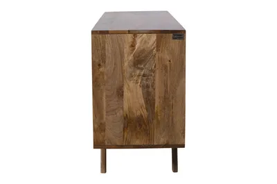 Komoda drewniana 3-drzwiowa STOCKHOLM ST-06-CR - mango caramel