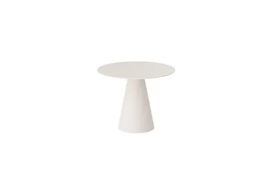 Stół okrągły PINETO 100 cm - cappucino mat