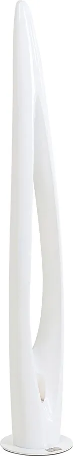 Lampa podłogowa FLOW FLAME - biały