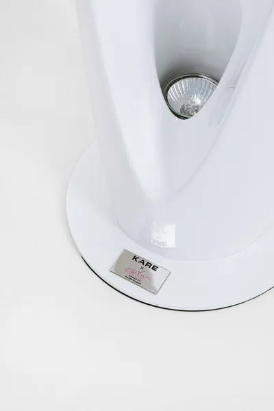 Lampa podłogowa FLOW FLAME - biały